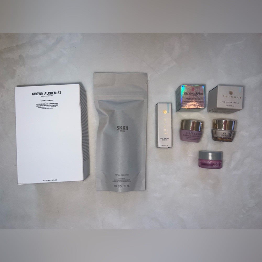 Luxury Skincare Bundle – SKKN by Kim, Tatcha, Estée‎ Lauder & More